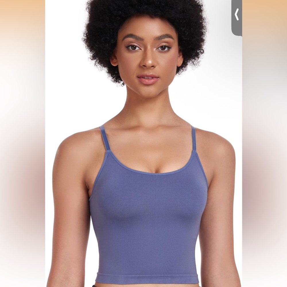 Womens' Sports Bra Longline Wirefree Padded with Medium Support Fitness Workout